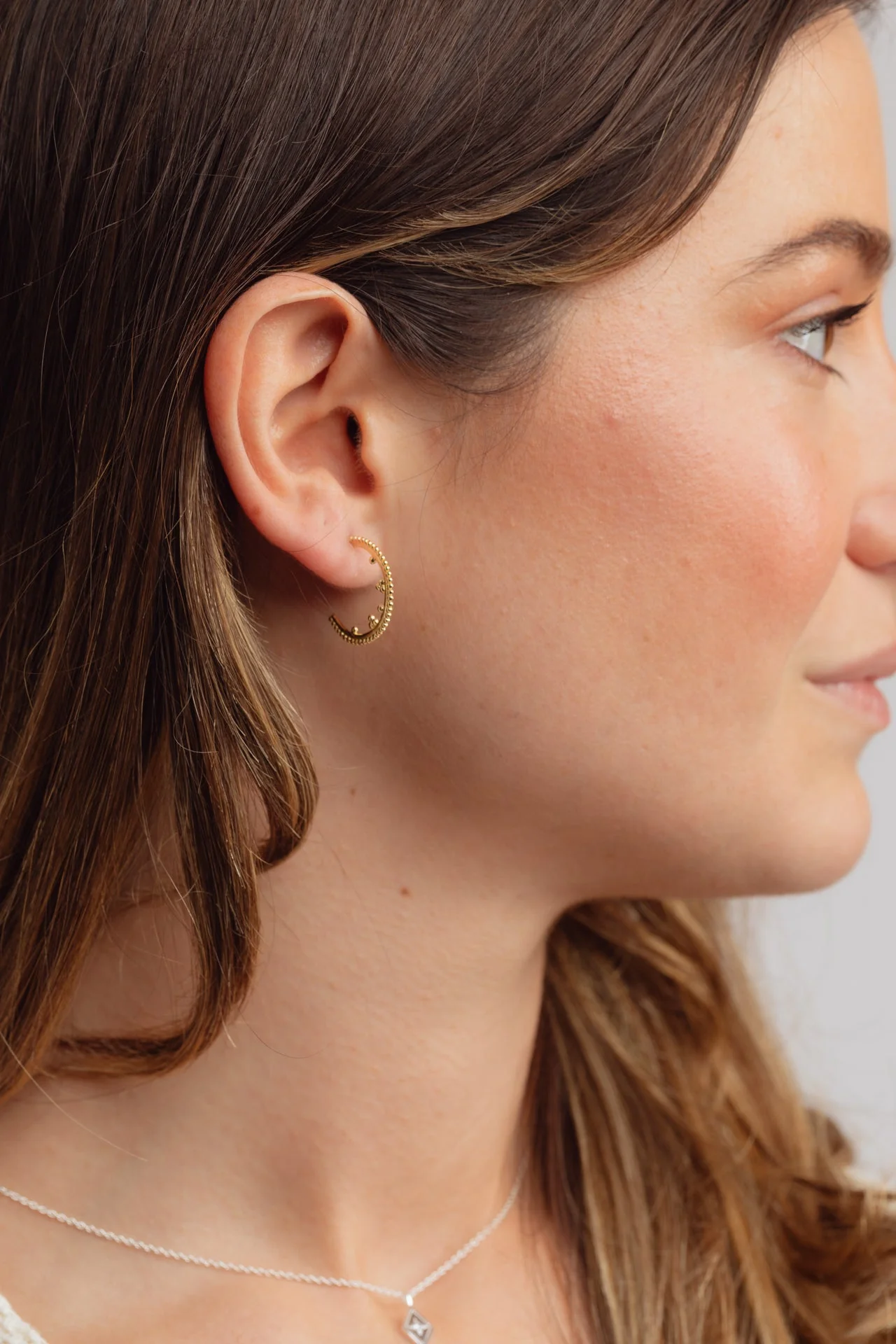Tippia Gold Hoops - Image 4