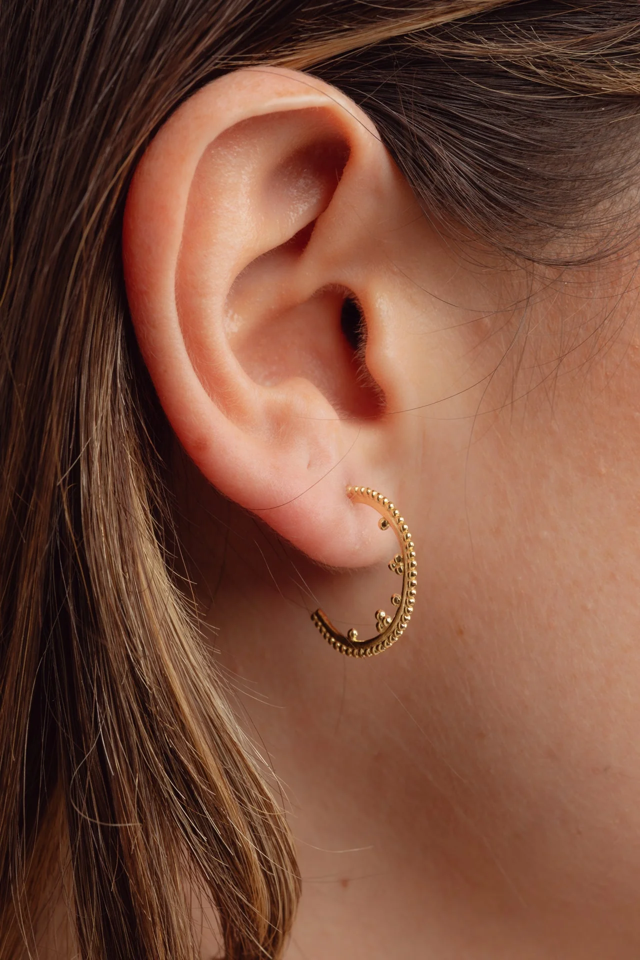 Tippia Gold Hoops - Image 5