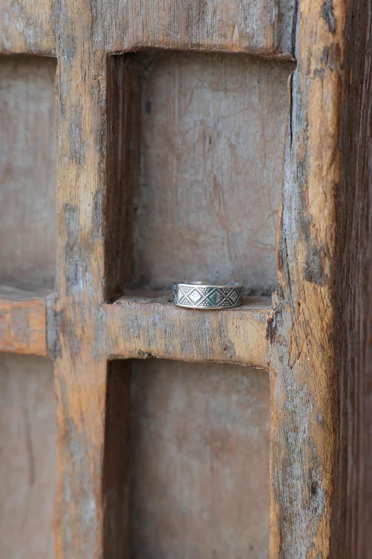 Geo Toe Ring