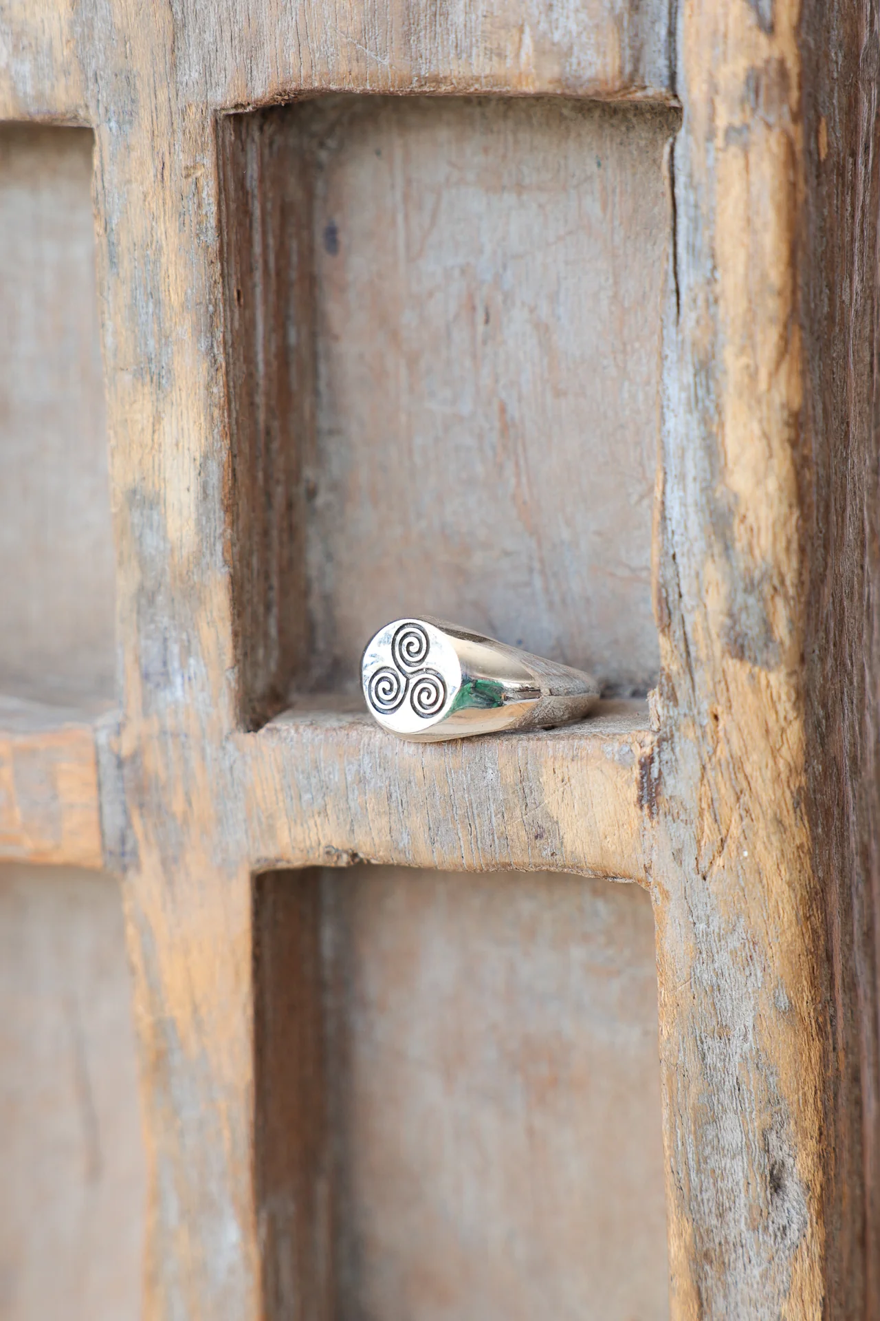 Triskelion Spiral Ring - Image 2