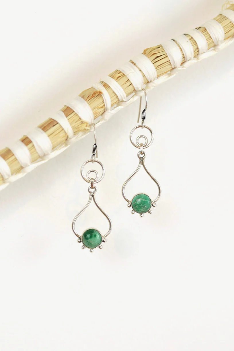 Variscite Kian Earrings - Image 2