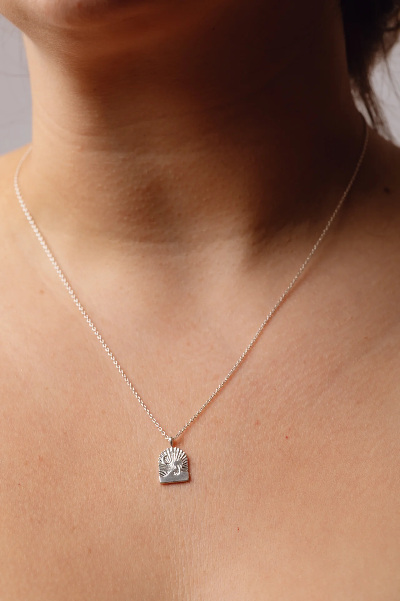 Waves Silver Necklace - Image 2
