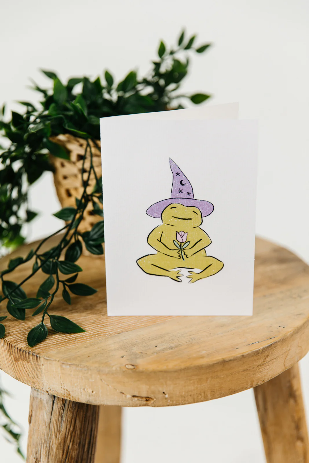 Froggy Greeting Card