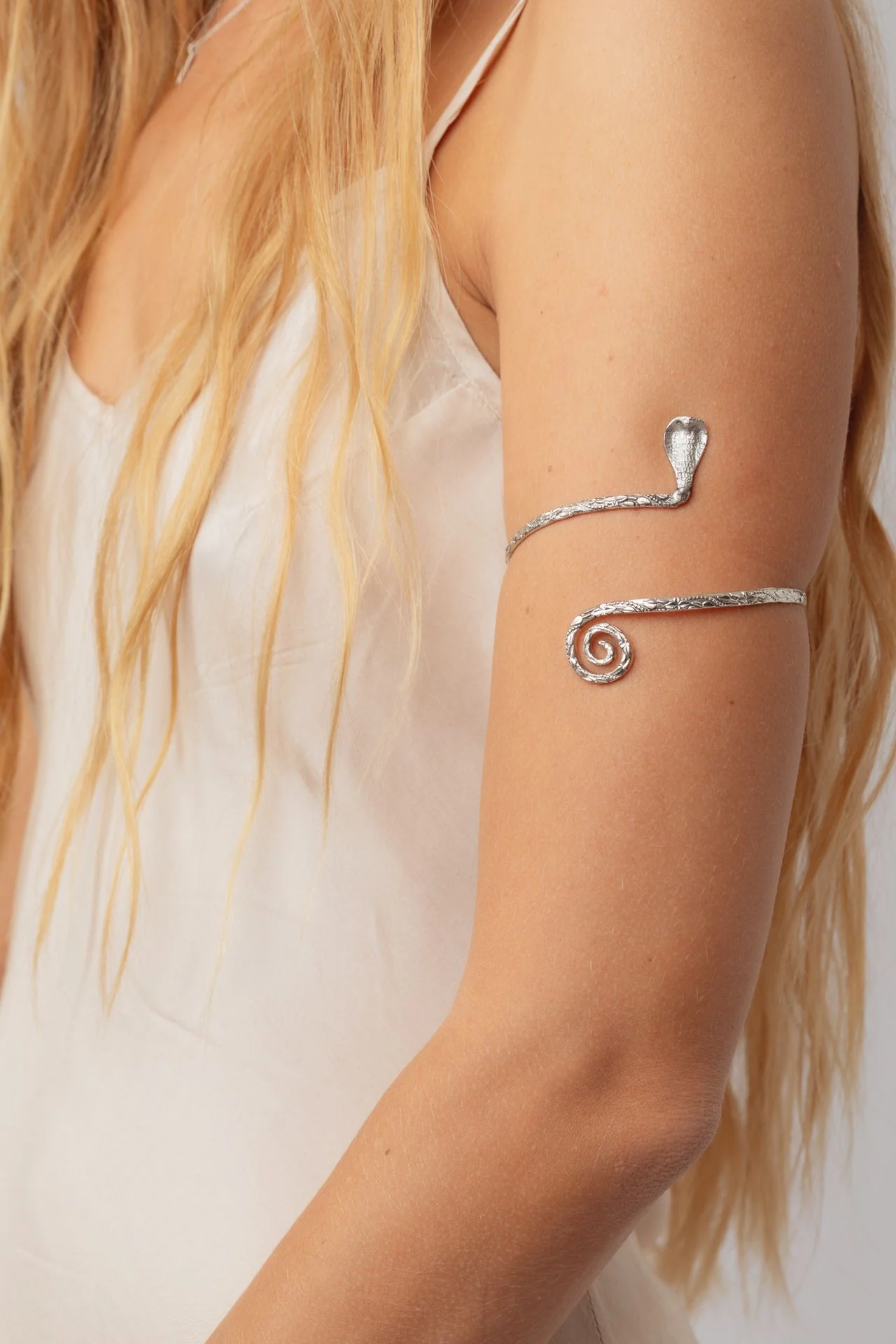Sahana Silver Arm Cuff