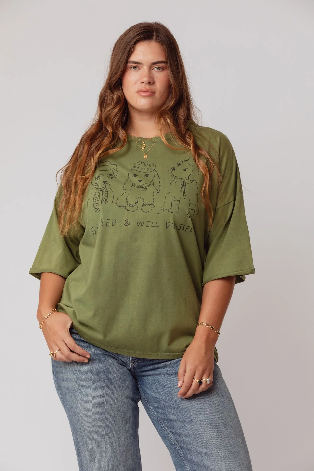 Blessed & Well Dressed Tee - Image 4