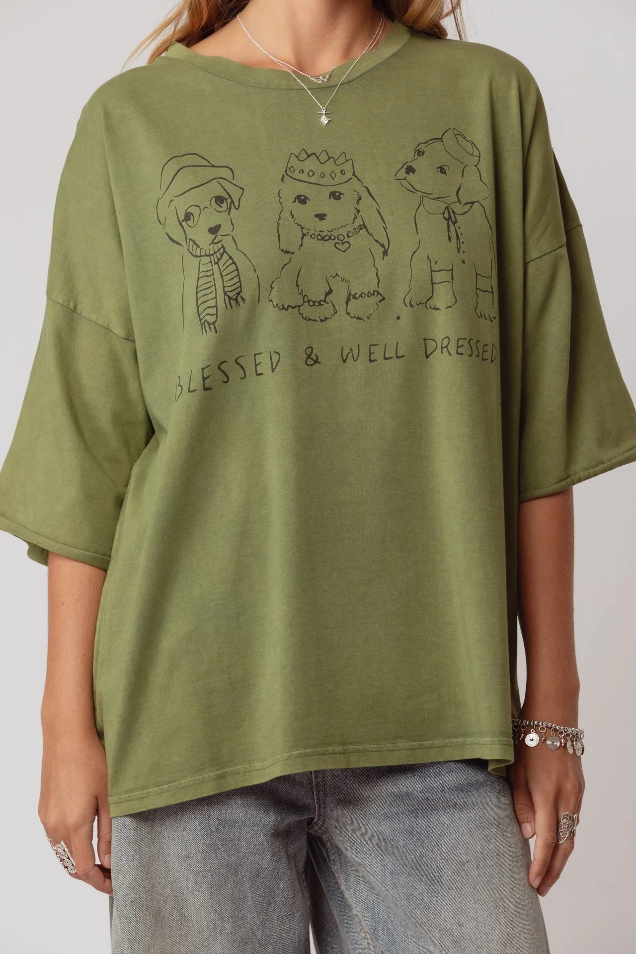 Blessed & Well Dressed Tee - Image 5