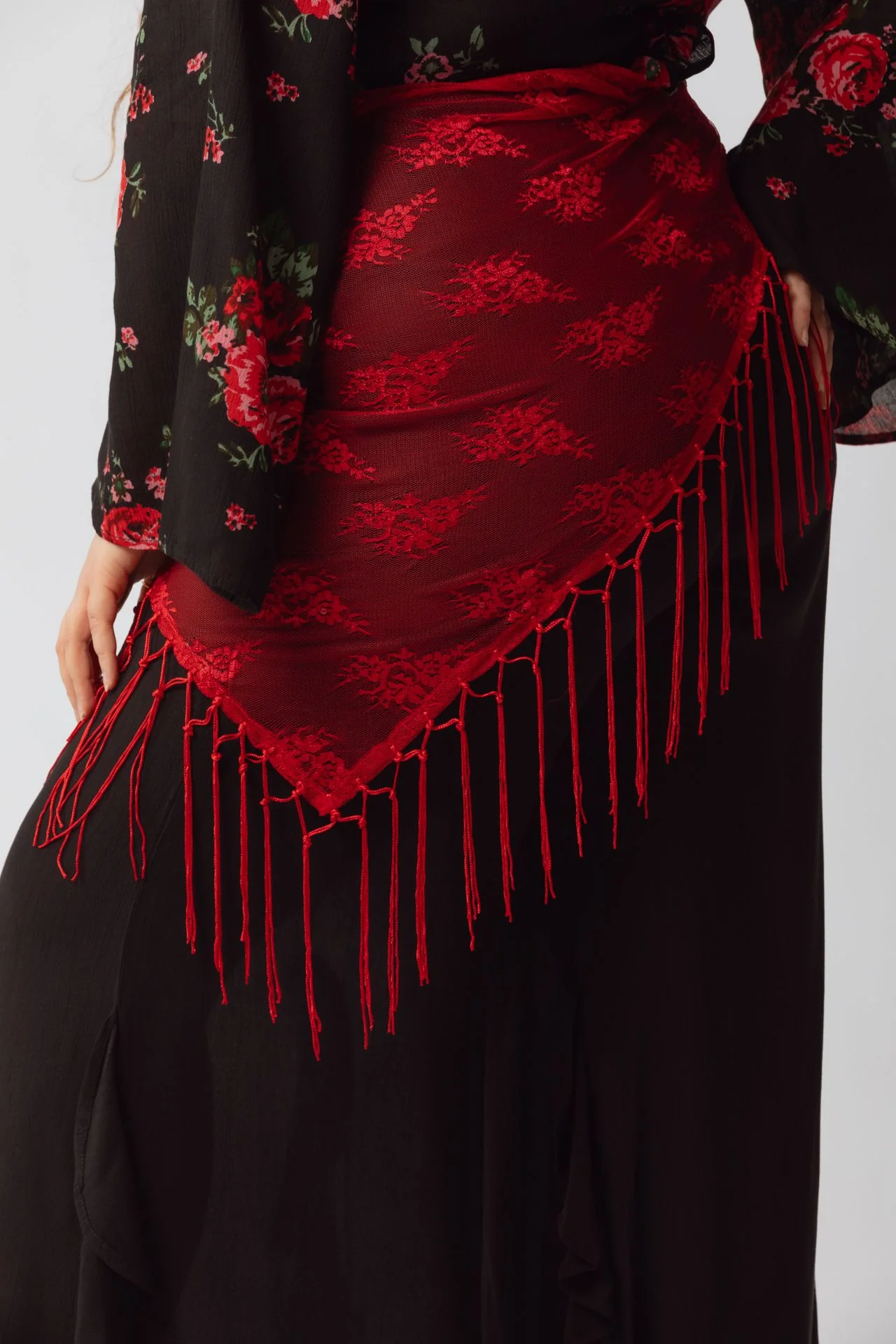 Beau Scarf Red - Image 2