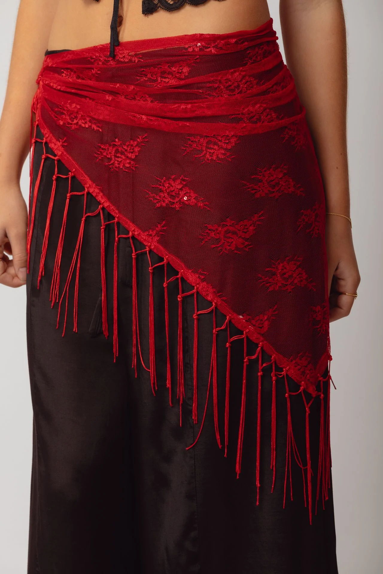 Beau Scarf Red - Image 3