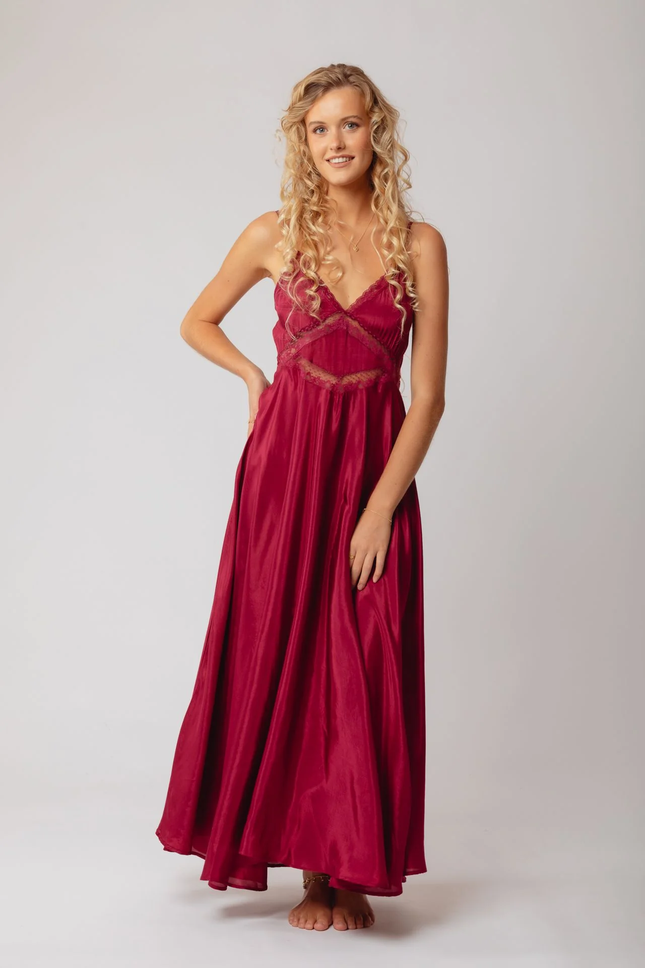 Dita Slip Dress - Image 9